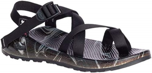 Ascend Negro Estampado Chacos Hombre Z2 Cloud
