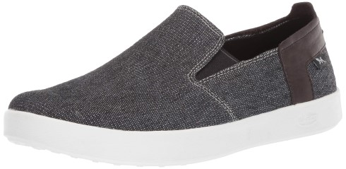 Zapato Slip-on De Hombre En Tela Davis Chacos Negros