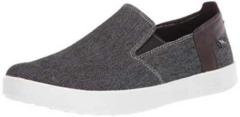 Zapato Slip-on De Hombre En Tela Davis Chacos Negros