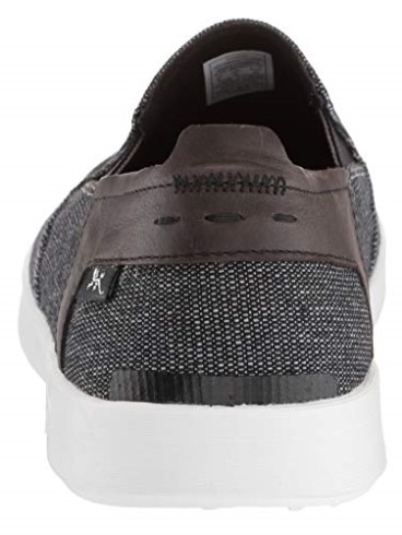 Zapato Slip-on De Hombre En Tela Davis Chacos Negros