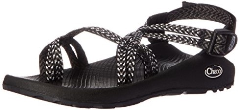 Sandalia Atlética Clásica Zx2 Mujer Boost Negra Chacos