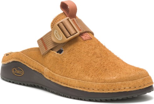 Zueco Paonia Mujer Marrón Caramelo Chacos