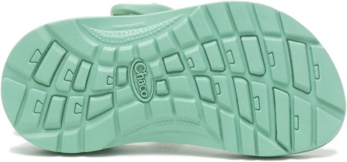 Chacos Zx/1 Ecotread Sandalia Para Niños Pequeños Crema De Menta