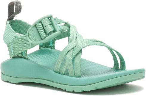 Chacos Zx/1 Ecotread Sandalia Para Niños Pequeños Crema De Menta
