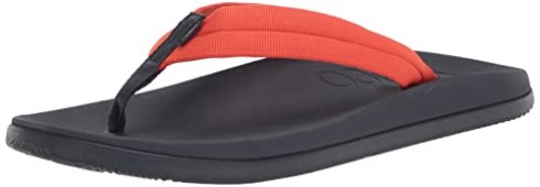 Chacos Chillos Flip Sandal Tubo Hombre Naranja Picante