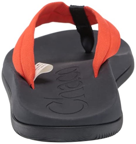 Chacos Chillos Flip Sandal Tubo Hombre Naranja Picante