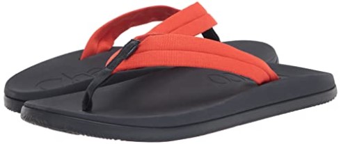 Chacos Chillos Flip Sandal Tubo Hombre Naranja Picante