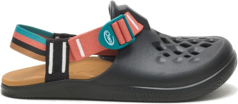 Chacos Zueco Chillos Mujer Retro Negro