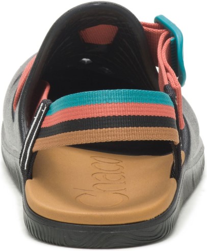 Chacos Zueco Chillos Mujer Retro Negro