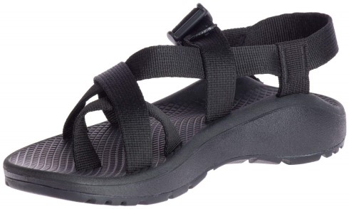 Chacos Sandalia Mujer Negro Solido