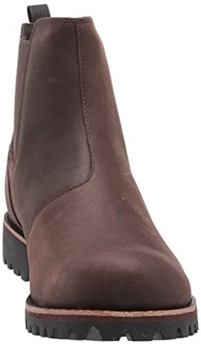 Bota Impermeable De Hombre Chacos Field Marrón Oscuro Chelsea