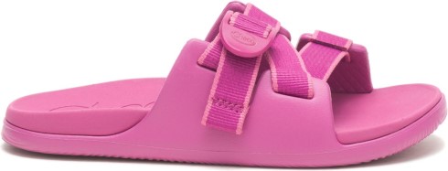 Sandalia Infantil Chilos Slide Afuera Fucsia Chacos