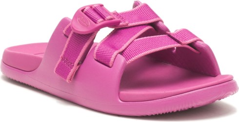 Sandalia Infantil Chilos Slide Afuera Fucsia Chacos