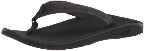 Chanclas De Hombre Clásicas En Piel Negras Chacos