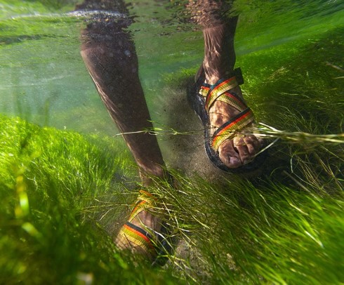 Mega Z/cloud Chacos Split Gris Hombre