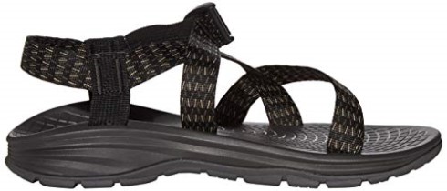 Sandalia Hombre Zvolv Lair Negra Chacos