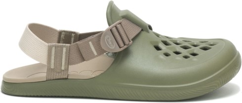 Zueco Chillos Hombre Musgo Chacos