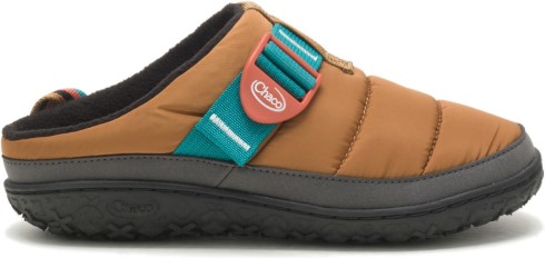 Zueco De Mujer Retro Ramble Puff Chacos Marrón Camel