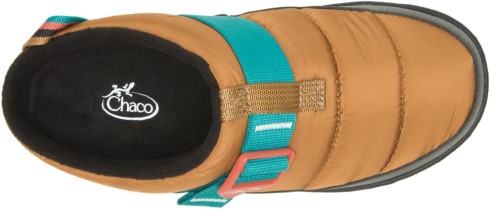 Zueco De Mujer Retro Ramble Puff Chacos Marrón Camel