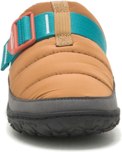 Zueco De Mujer Retro Ramble Puff Chacos Marrón Camel