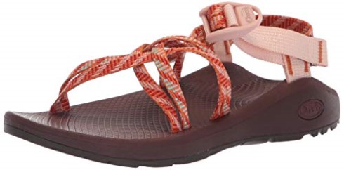 Sandalia Mujer Chacos Oro Rosa