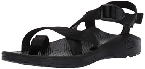 Sandalia Chacos Zcloud 2 Para Niño Y Hombre Negro Sólido