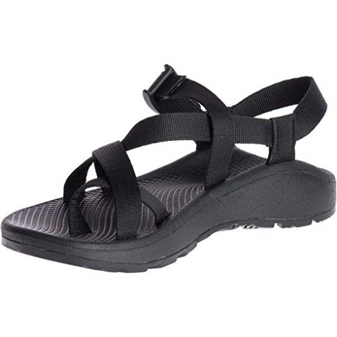 Sandalia Mega Cloudmega Z/wolke Para Hombre De Chacos Profundos En Negro Sólido