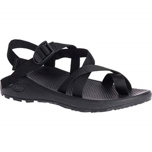 Sandalia Mega Cloudmega Z/wolke Para Hombre De Chacos Profundos En Negro Sólido