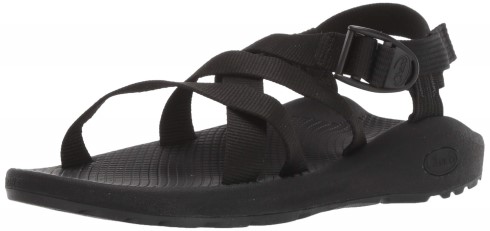 Sandalia Sport Mujer Negra Solida Chacos