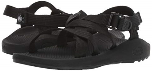 Sandalia Sport Mujer Negra Solida Chacos