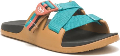 Chanclas Chillos Mujer Retro Camel Marron Chacos