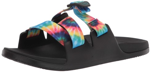 Sandalia Mujer Chillos Slidechillos Slide Chacos Dark Tie Dye