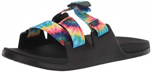 Sandalia Mujer Chillos Slidechillos Slide Chacos Dark Tie Dye