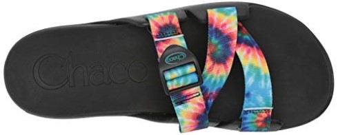 Sandalia Mujer Chillos Slidechillos Slide Chacos Dark Tie Dye