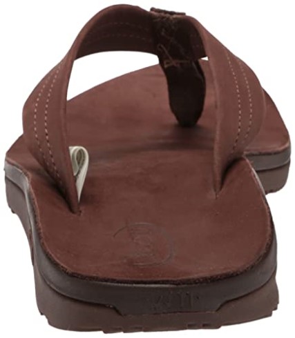 Chanclas Clasicas Mujer Piel Chacos Marron Oscuro