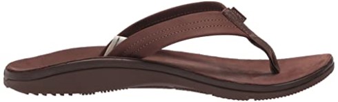 Chanclas Clasicas Mujer Piel Chacos Marron Oscuro