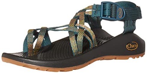 Sandalia Mujer Tejido Chacos Musgo