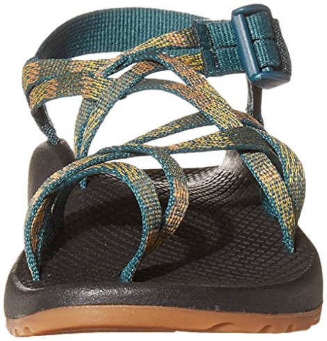 Sandalia Mujer Tejido Chacos Musgo