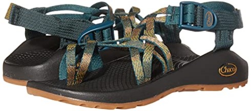 Sandalia Mujer Tejido Chacos Musgo