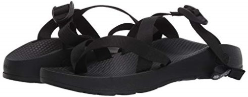 Sandalia Tegutegutegu Mujer Negro Liso Chacos