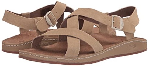 Sandalia Wayfarer Mujer Chacos Gamuza Buff