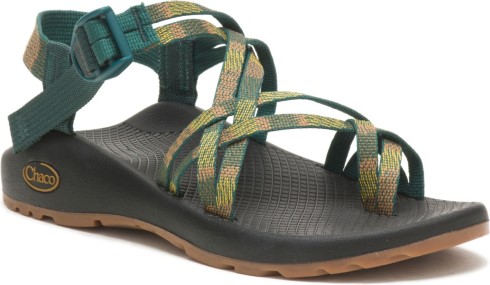 Z/cloud 2 Chacos De Mujer Tejido Musgo