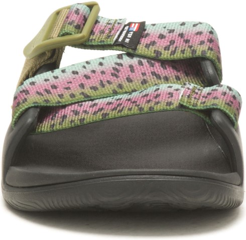 Chanclas De Mujer X Thomas Rhett Chillos Chacos Trucha Arcoiris